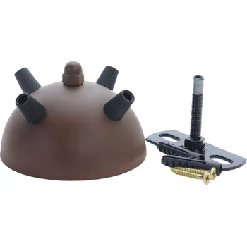 Příslušenství pro svítidlo Baldachýn stropní i nástěnný k lustrům 120 mm 2-12 otvorů, patina Vintage