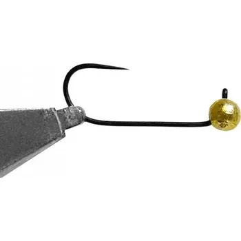 Umělá nástraha Jigovky.cz jigové hlavičky Wolframové HD Barbless Gold vel.10 5ks Gramáž: 0,4g