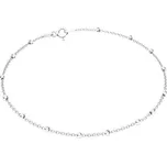 NUBIS® Dámský stříbrný náramek s kuličkami - NB-1088