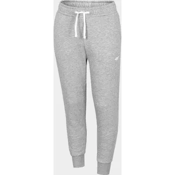 4F HJZ22-JSPDD001 GREY MELANGE Dětské tepláky EU 128