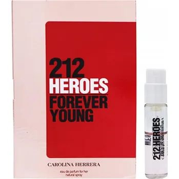 Dámský parfém Carolina Herrera Carolina Herrera 212 Heroes Forever Young For Her, EDP - Vzorek vůně Pre ženy Parfumovaná voda