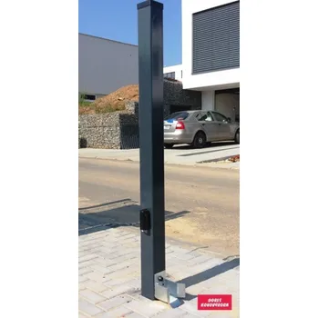 Příslušenství pro plot Dorazový sloup k pojezdové bráně jekl 100/100/3, pozink + RAL 6005 nebo 7016