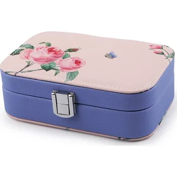 Šperkovnice Malá šperkovnice 10x15x5 cm, barva 2 pudrová růže