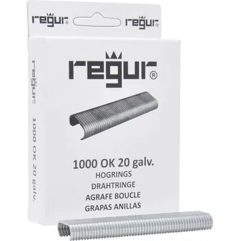 Spona do sešívačky Regur 60714 Drátové kroužky 1000 ks Rozměry (d x š) 10 mm x 90 mm