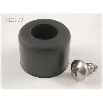 Rozvaděč Hammond Electronics 1421T7 podstavná nožka přístrojová samolepicí, kulatá černá (Ø x v) 19 mm x 12.7 mm 24 ks