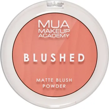 Tvářenka MUA Makeup Academy Blushed Powder Blusher pudrová tvářenka odstín Misty Rose 5 g