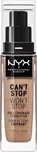NYX Professional Makeup Can't Stop…