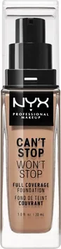 Make-up NYX Professional Makeup Can't Stop Won't Stop tekutý make-up 30 ml 10.5 Medium Buff