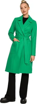 Dámský kabát Moe M708 zelený