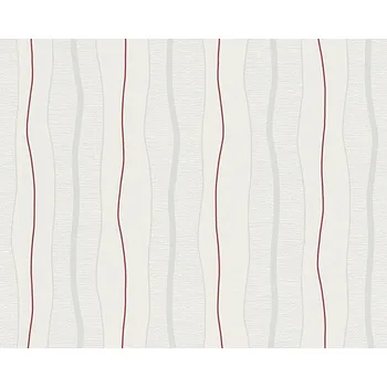 Tapeta P492450076 A.S. Création historizující vliesová tapeta na zeď Styleguide Natürlich 2024 vlnité proužky, velikost 10,05 m x 53 cm
