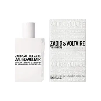 Dámský parfém Zadig & Voltaire Zadig & Voltaire This is Her!, Parfumovaná voda 50ml Pre ženy Parfumovaná voda