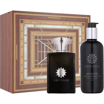 Parfém Amouage Amouage Memoir Man SET: Parfumovaná voda 100ml + Sprchovací gél 300ml pre mužov Parfémovaná voda