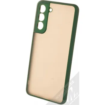 Pouzdro na mobilní telefon 1Mcz Solid Bumper ochranný kryt pro Samsung Galaxy S21 FE tmavě zelená (dark green)