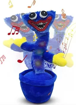 Plyšová hračka Plyšový tančící a mluvící Huggy Wuggy 30 cm