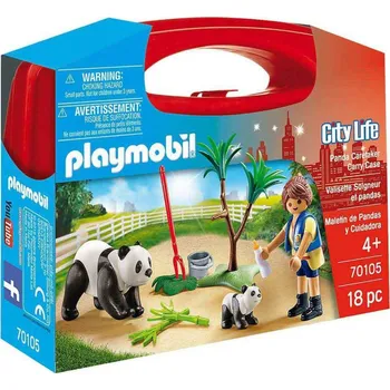 Stavebnice Playmobil Playmobil 70105 Pandí ošetřovatelka