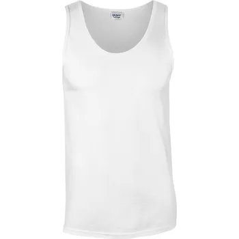 Pánské tílko Gildan Pánské tílko Gildan Softstyle Bílá M