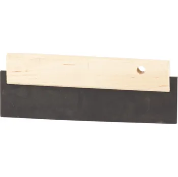 Malířská špachtle Lobster Stěrka dřevěná s gumou 20 cm