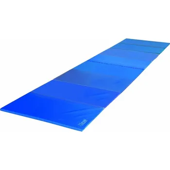 Gymnastika BERGER – HUCK Žíněnka skládací 5-dílná, 300x120x3 cm, PE, modrá