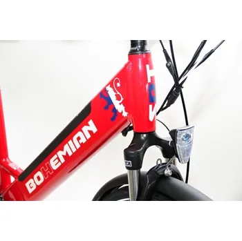 Elektrokolo Bohemian elektro-kolo 16Ah 36V 250W v červené provedení