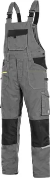 montérky CXS Stretch kalhoty s laclem šedé/černé