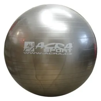 Gymnastický míč Gymnastický míč 55 cm, Gymball Stříbrný