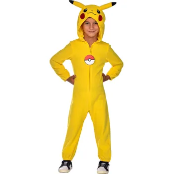 Amscan Dětský kostým s kapucí Pikachu Karnevalový kostým Amscan Dětský kostým s kapucí Pikachu