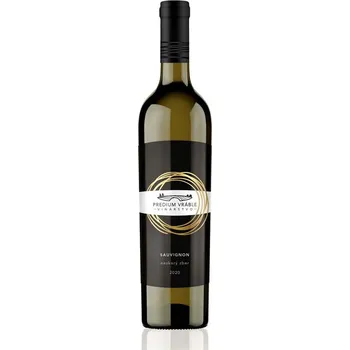 Víno Sauvignon 2020, pozdní sběr, suché, Predium Vráble 0,75l