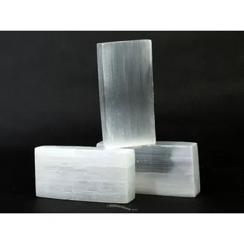 Přírodní kámen Selenitová destička 10 x 5cm