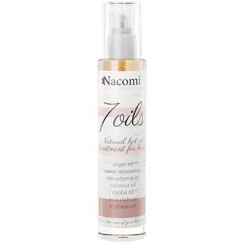 Vlasová regenerace Nacomi 7 Oils olejová vlasová maska, 100 ml