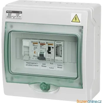 Rozvaděč F3S pro filtraci 400V a světlo