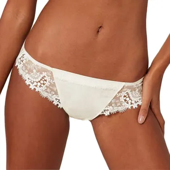 Kalhotky Simone Pérèle Wish tanga smetanová - Smetanová / S