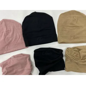 Čepice Čepice a šálový tunel Latynka 526 barva: hnědá-camel