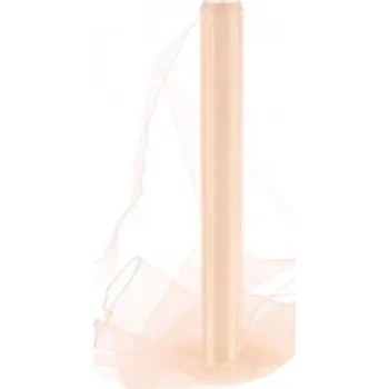 Organza obšitá 40cm/9m - meruňková - 242009
