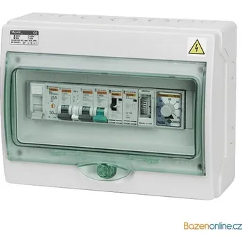 Rozvaděč F1P3 pro filtraci 230V a protiproud 400V