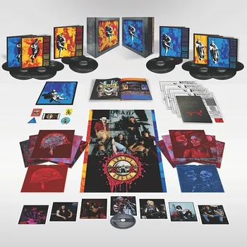 Zahraniční hudba Use Your Illusion I & II - Guns N' Roses [Blu-ray + 12LP] (Super Deluxe Box Set)