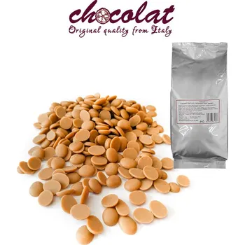 Čokoláda Čokoláda karamelová extra 35% (pecky) 1 kg/sáček alu