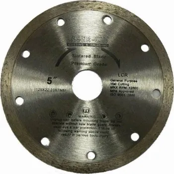 Řezný kotouč Kedas L00102 Diamantový řezný kotouč L CR 125 x 22,2 x 1,9 mm