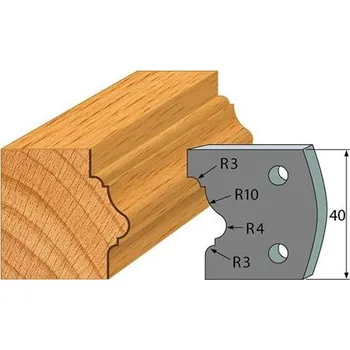 Fréza IGM profil 102 - pár omezovačů 40x4mm SP