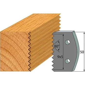 Fréza IGM profil 524 - pár omezovačů 50x4mm SP