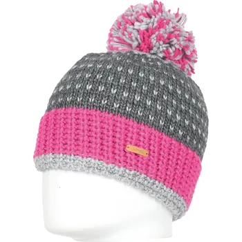 Čepice Level Bibi fuchsiová dětská zimní pletená čepice