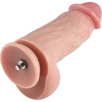 Dildo HiSmith HSA112 Thick Realistic Dildo KlicLok 8.67" Skin