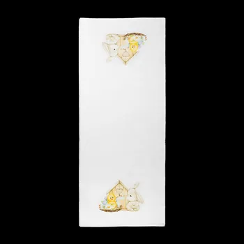 ubrus Tegatex Velikonoční ubrus -zajíček s kachničkou