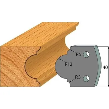 Fréza IGM profil 018 - pár omezovačů 40x4mm SP