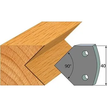 Příslušenství k frézce IGM profil 127 - pár omezovačů 40x4mm SP