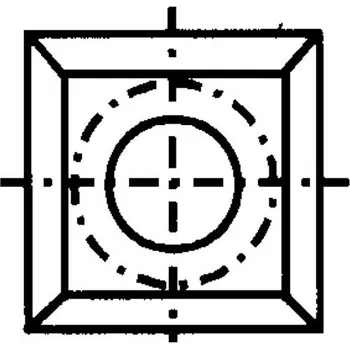 Příslušenství k frézce N013 Žiletka tvrdokovová předřez - 14x14x1,2 Dřevo+ IGM