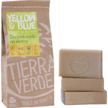 Odstraňovač skvrn Tierra Verde Yellow & Blue žlučové mýdlo 3 ks