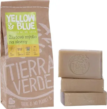 Odstraňovač skvrn Tierra Verde Yellow & Blue žlučové mýdlo 3 ks