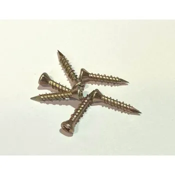 Vrut Samořezný vrut CETRIS do dřeva 4,2 x 25 mm, žlutý zinek