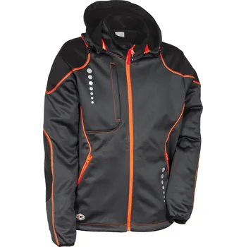 pracovní bunda Bunda COFRA JACUZIA Barva: Antracitová/ Oranžová, Velikost: 4XL