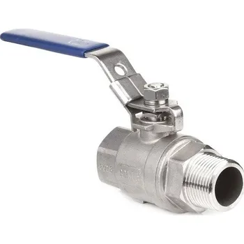 Vodovodní kohout SFERACO - Francie | Kulový kohout (ventil nerez) nerezový, MF, páka - 2" 300FIA
